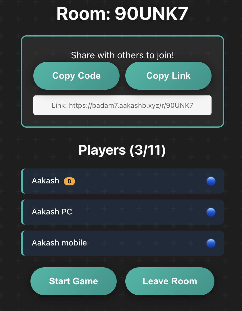 All Players Joined